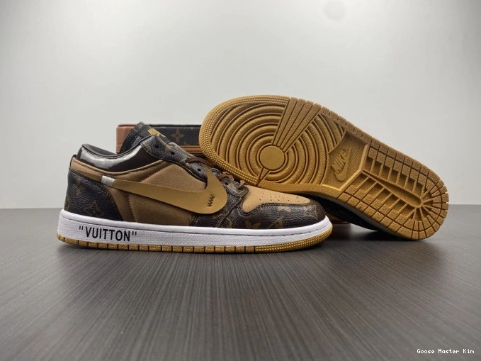 1 Off-Louis x OW LOW AJ1 Air Jordan 0807